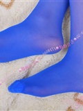 Wonderful series toe thickening pantyhose (blue) silent silk language silk stockings beauty picture(9)